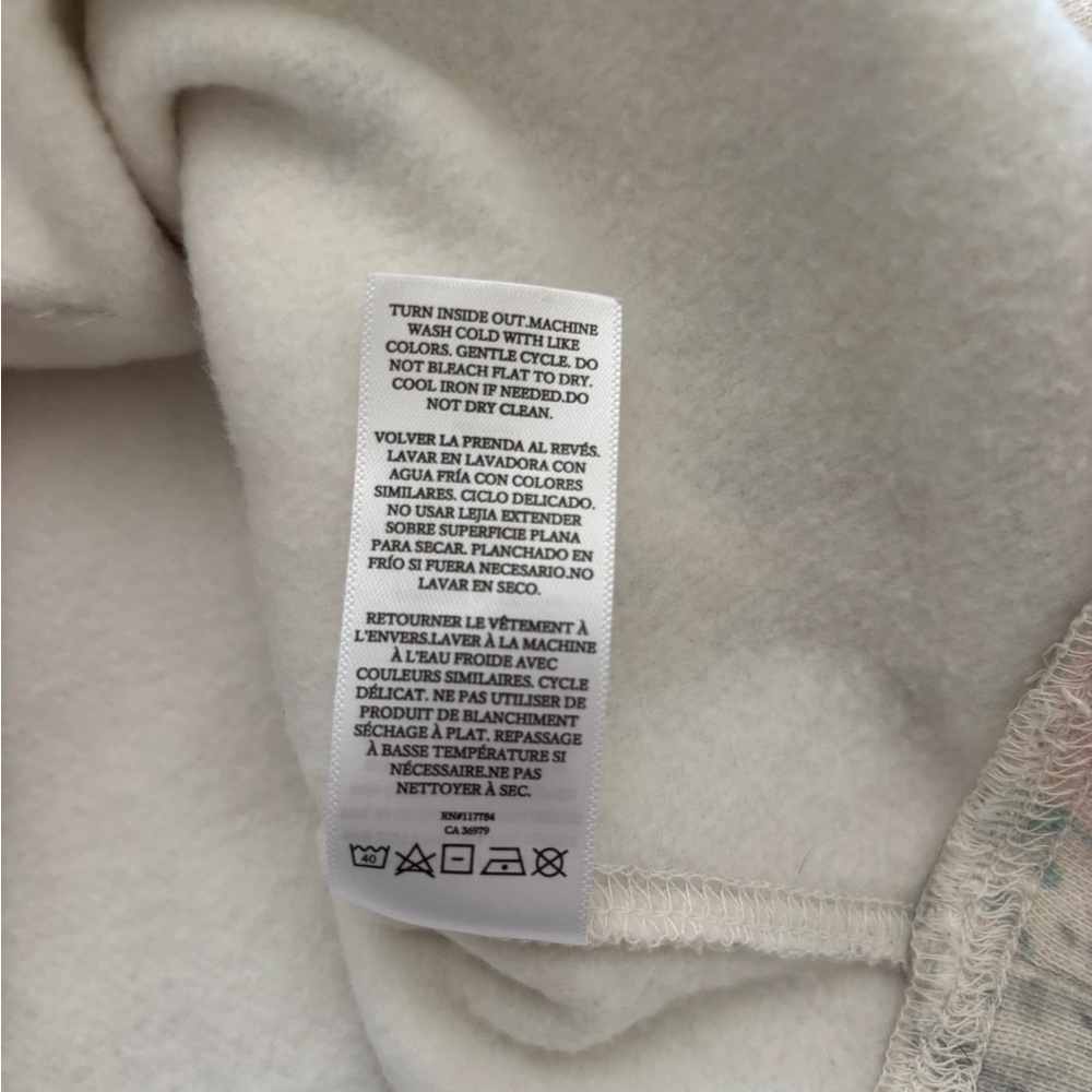 RAILS MAREN HOODIE IVORY PASTEL MARBLE NWOT SIZE M $188 - Picture 11 of 11